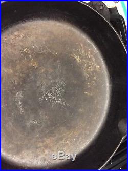 Birmingham Stove and Range(BSR) #14A Cast Iron Skillet Cleaned and Seasoned