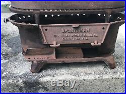 Birmingham Stove and Range Cast Iron Sportsman Grill Complete New never used