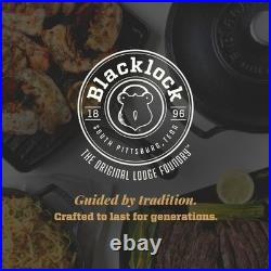 Blacklock 10x20 Cast Iron Double Burner Griddle Triple Seasoned & Easy Clean