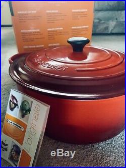 Brand New Le Creuset 13 1/4 Qt Dutch Oven- Cherry Red -$560