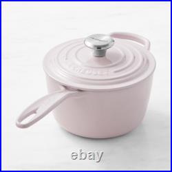Brand New Le Creuset Signature Enameled Cast Iron Saucepan All Color