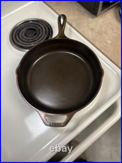 Brand New Lodge Sk8 10.25in Polished Smooth Cast Iron Pan Made In USA