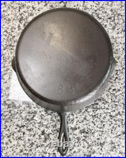 CHF #8 Hammered Deep Skillet Chicken Fryer With Lid 89X Cast Iron