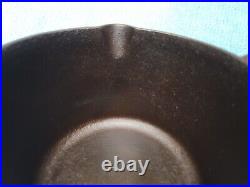 CHF Shallow Hammered Cast Iron 5 Deep Fryer, Model 90, Bail Handle, 1935-45