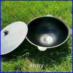 Camping Oven Uchag Cooking Fire Cauldron Oven+Kazan 12L Cast Iron Cauldron