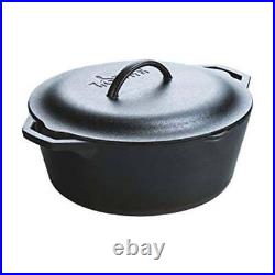 Cast Iron 7 Quart Seasoned Oven