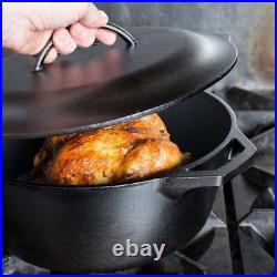 Cast Iron 7 Quart Seasoned Oven