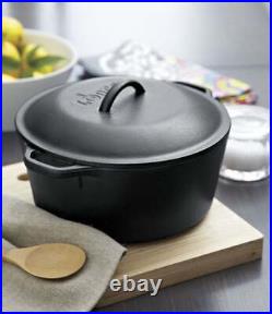 Cast Iron 7 Quart Seasoned Oven