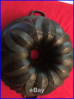 Cast Iron Bundt Cake Pan Mold Monarch Clean Ready For Use