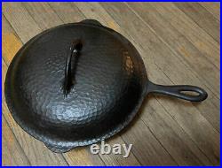 Cast Iron CHF Hammered Chicken Fryer Chicago Hardware and Foundry Stamped 89 A