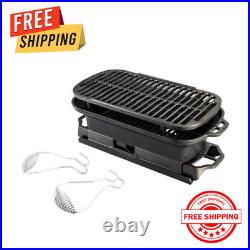 Cast Iron Charcoal GrillHOTFREE SHIPPING