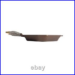 Cast Iron Collection 11.6 In. Cast Iron Grill Pan in Iron Patina