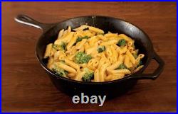 Cast Iron Deep Pan Pre-Seasoned 10.25 Inch Black