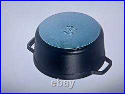 Cast Iron Dutch Oven 4-qt Round Cocotte, Made in France, Serves 3-4, Matte Black