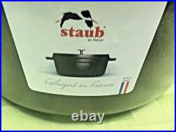 Cast Iron Dutch Oven 4-qt Round Cocotte, Made in France, Serves 3-4, Matte Black