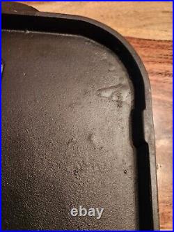 Cast Iron Long Griddle #9, 20.75 L X 9.5 W, Cleaned & Seasoned, Family Size