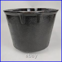 Cast Iron Oval Ham Boiler Fish Poacher Large Primitive Pot 24 Footed Roaster