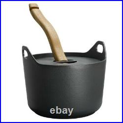 Cast Iron Pot in Black by Timo Sarpaneva for iittala