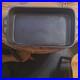 Cast Iron Rectangular Baking Pan with Dual Handles Heavy Duty Cookware Kitchen