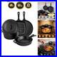 Cast Iron Set 6 Piece, PFAS-Free, Pre-Seasoned Pots and Pans Set