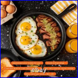 Cast Iron Set 6 Piece, PFAS-Free, Pre-Seasoned Pots and Pans Set Cast Iron Set 6 Piece, PFAS-Free, Pre-Seasoned Pots and Pans Set