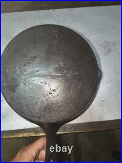 Cast Iron Skillet Set, 1800s Gate Mkd Unknown Maker. #7, #8, #9 Read Description