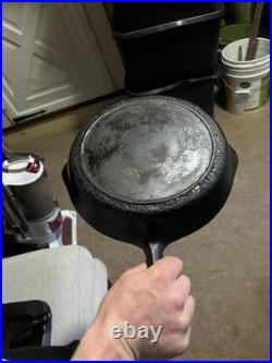 Cast Iron Skillet With No Markings Over 100 Years Old
