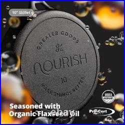 Cast Iron Skillet for Even Heat Distribution