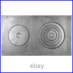 Cast Iron Stove Kitchen Flange Oven Rings BBQ Grill Barbecue Cooking Heavy Duty