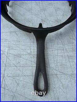 Cast Iron Waffle Maker, Circa 1800s, Flip Flop Style, Size 8/9, Low Base, 2-pc