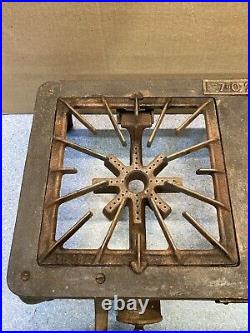 Cast Iron two burner grated Griswold Parts Repair Lot MODEL 702 READ UNTESTED