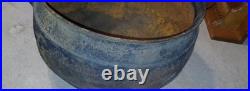 Cauldron With Handles Antique Cast Iron 3 Leg Pot Mark 15 Baltimore MD