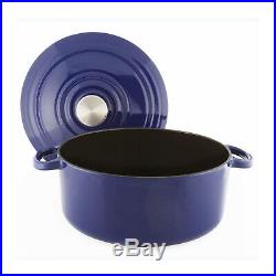 Chantal Cast Iron Enamel 10-Inch Skillet with Dutch Oven and Cleaner Bundle