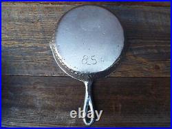 Chicago Hardware Foundry / CHF Hammered Plated Cast iron 3 Skillet Set, Restored