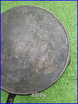 Chicago Hardware Foundry Cast Iron Diamond Logo #14 Skillet RARE AS IS