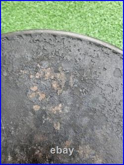 Chicago Hardware Foundry Cast Iron Diamond Logo #14 Skillet RARE AS IS