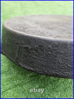 Chicago Hardware Foundry Cast Iron Diamond Logo #14 Skillet RARE AS IS
