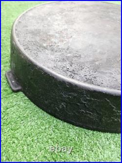 Chicago Hardware Foundry Cast Iron Diamond Logo #14 Skillet RARE AS IS