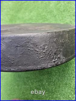 Chicago Hardware Foundry Cast Iron Diamond Logo #14 Skillet RARE AS IS
