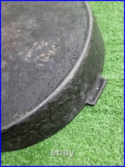 Chicago Hardware Foundry Cast Iron Diamond Logo #14 Skillet RARE AS IS
