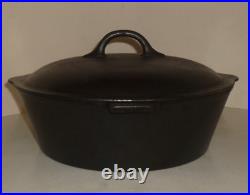 Chicago Hardware Foundry Diamond #A Favorite Cast Iron 8 1/2 Chicken Fryer & Lid