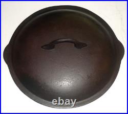 Chicago Hardware Foundry Diamond #A Favorite Cast Iron 8 1/2 Chicken Fryer & Lid