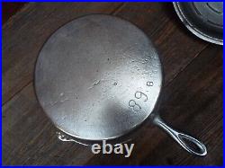 Chicago Hardware Foundry Hammered Plated Cast iron Chicken Fryer Set, Restored