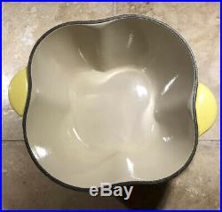 Citrus or Dijon Yellow LE CREUSET 2.25 Quart Dutch Oven Bell Pepper Vegetable