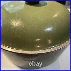 Club Avocado Green Pot & Pan Set 12 Pieces 5 Pots With Lids & 3 Pans