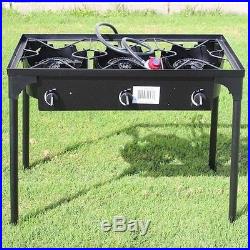 Concord Cookware Triple Burner Outdoor Stand Stove Cooker