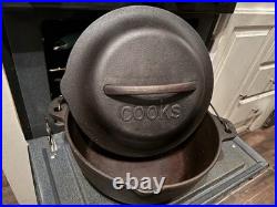 Cooks Vintage/Antique Dutch Oven Cast Iron