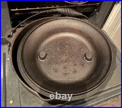 Cooks Vintage/Antique Dutch Oven Cast Iron