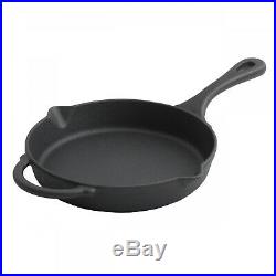 Cookware Set Classic Belly 10 Piece Ceramic NonStick Cast Iron With Tempered Lid