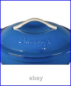 Cravings By Chrissy Teigen 6 Qt. Enameled Cast iron Dutch Oven With Lid